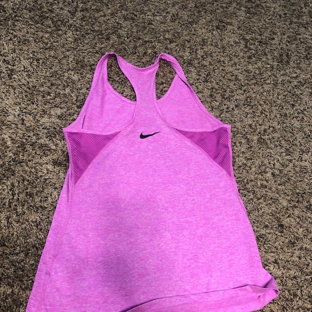 Medium nike Dri-fit purple tank